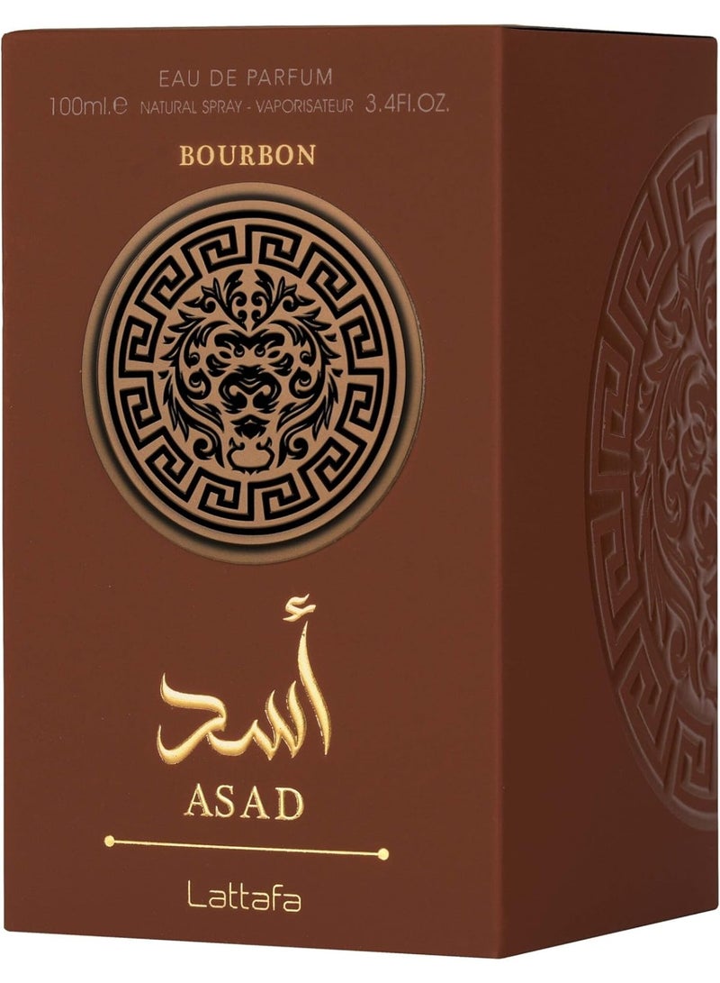 Lattafa Asad Bourbon Eau de Parfum 100ml - Image 3